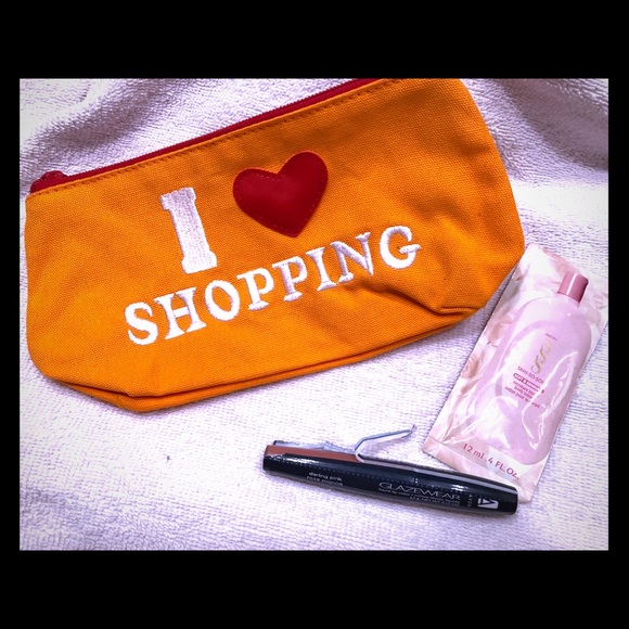 đź’‹Cosmetic Bag, Lip Gloss & Sample Bundle - Picture 1 of 5